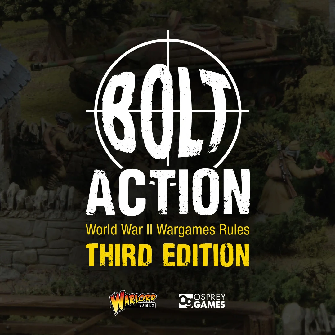 Bolt Action Third Edition Coming from Osprey and Warlord!